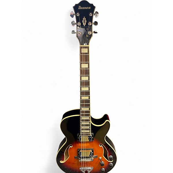 Used Ibanez AG75 Artcore 2 Color Sunburst Hollow Body Electric Guitar