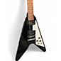 Used Gibson 70s Flying V Black and White Solid Body Electric Guitar