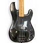 Vintage 1977 Fender Standard Precision Bass Black Electric Bass Guitar