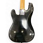 Vintage 1977 Fender Standard Precision Bass Black Electric Bass Guitar