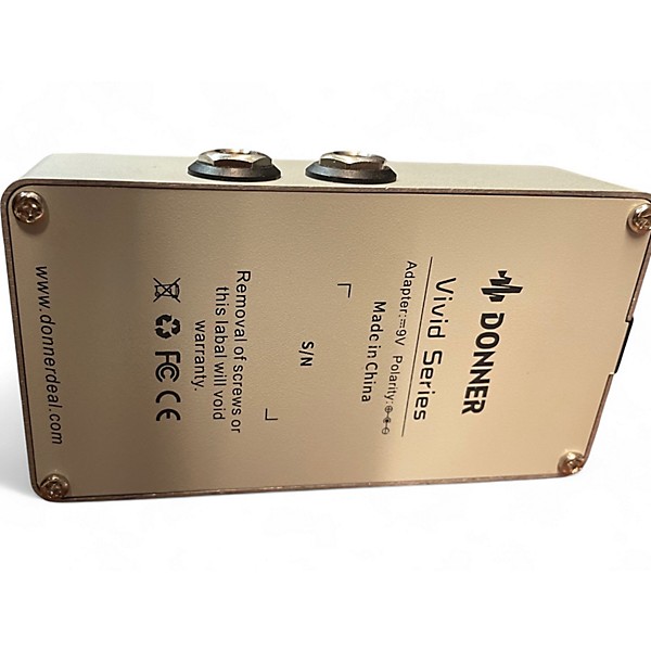 Used Donner WHITE TAPE Effect Pedal