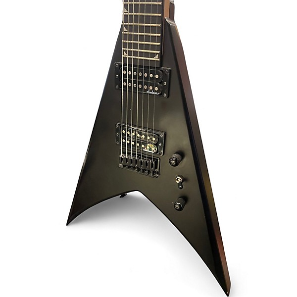 Used Jackson JS32 King V Satin Black Solid Body Electric Guitar