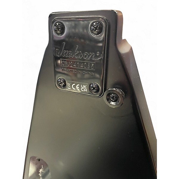 Used Jackson JS32 King V Satin Black Solid Body Electric Guitar