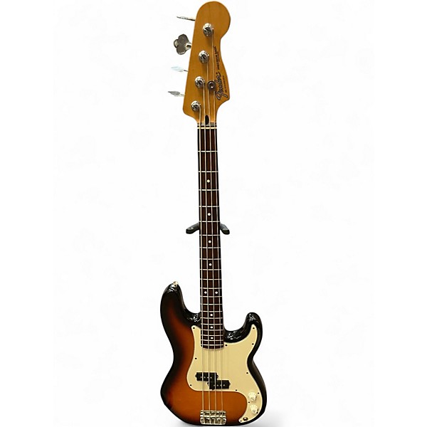 Used Fender precision bass 3 Color Sunburst Electric Bass Guitar