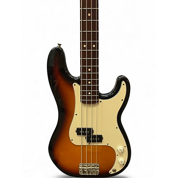 Used Fender precision bass 3 Color Sunburst Electric Bass Guitar
