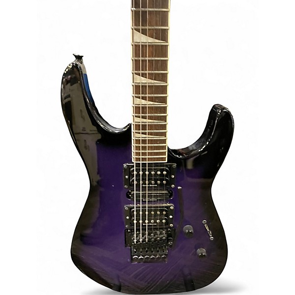 Used Jackson SL5X Soloist Trans Purple Solid Body Electric Guitar