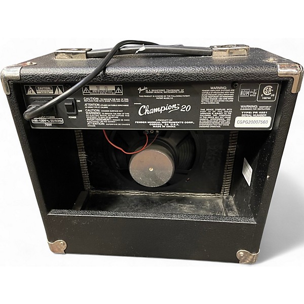 Used Fender Champion 20 Guitar Combo Amp