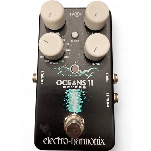 Used Electro-Harmonix Oceans 11 Reverb Effect Pedal