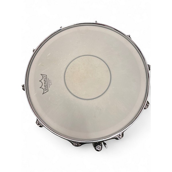 Used Ludwig 14X6 Balck Beauty Snare Chrome Silver Drum