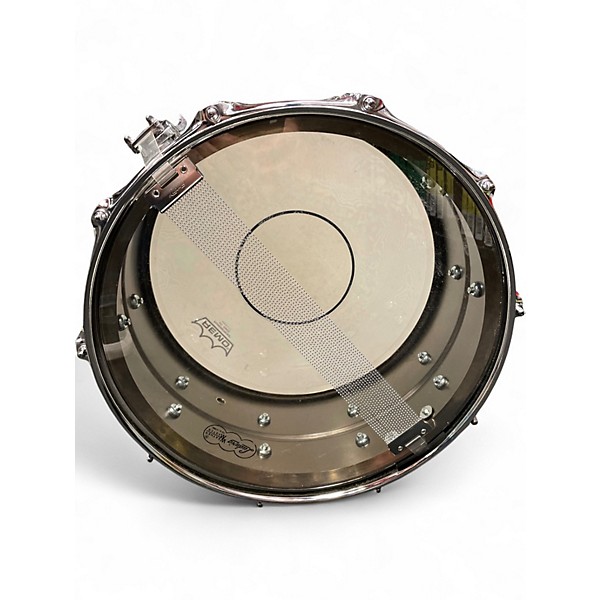 Used Ludwig 14X6 Balck Beauty Snare Chrome Silver Drum