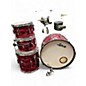 Used Ludwig 4 Piece Clubdate Ruby Strata Drum Kit thumbnail
