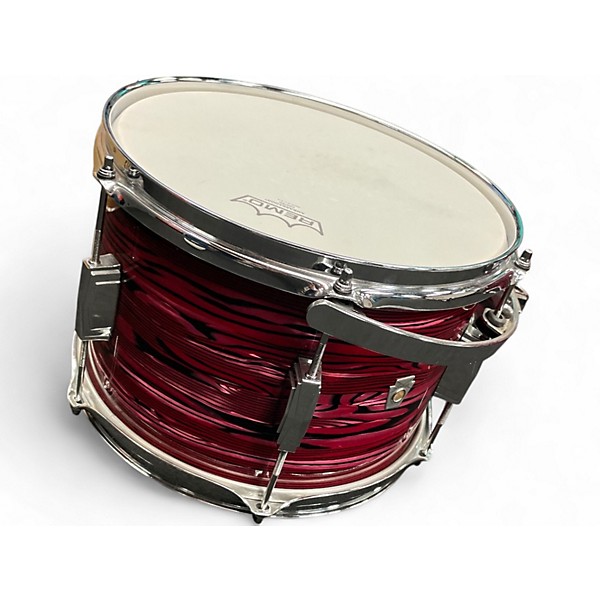 Used Ludwig 4 Piece Clubdate Ruby Strata Drum Kit