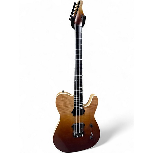 Used Schecter Guitar Research PT SLS ELITE ANTIQUE FADE BURST Solid Body Electric Guitar