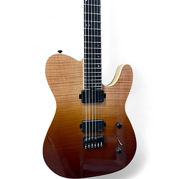 Used Schecter Guitar Research PT SLS ELITE ANTIQUE FADE BURST Solid Body Electric Guitar