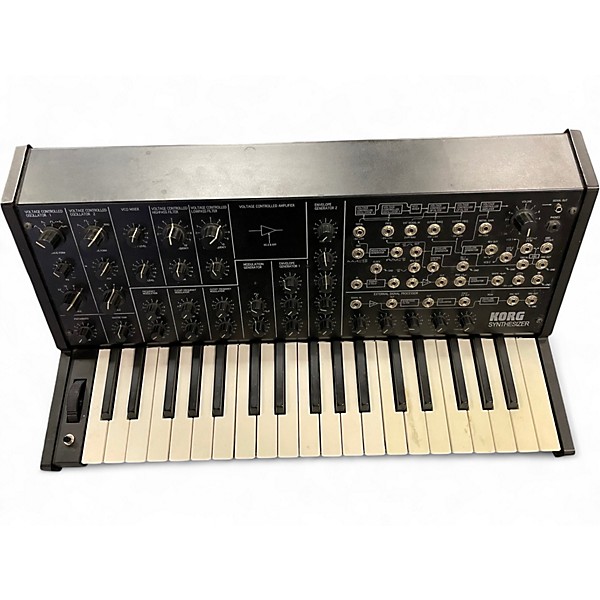 Used KORG MS20 Mini Semi-Modular 37 Key Analog Synthesizer
