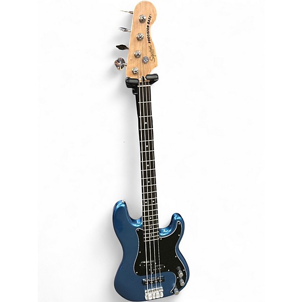 Used Squier Affinity Precision Bass Lake Placid Blue Electric Bass Guitar
