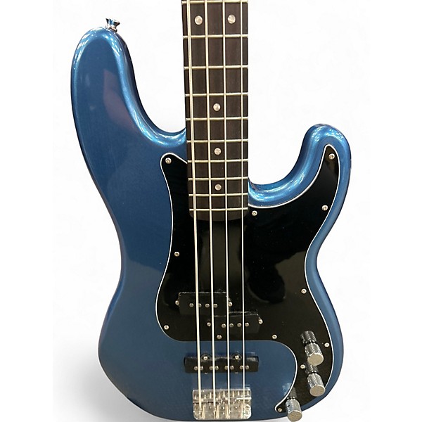 Used Squier Affinity Precision Bass Lake Placid Blue Electric Bass Guitar