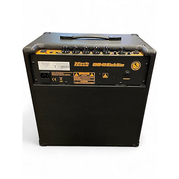 Used Markbass CMB 101 BLACKLINE 1X10 40W Bass Combo Amp