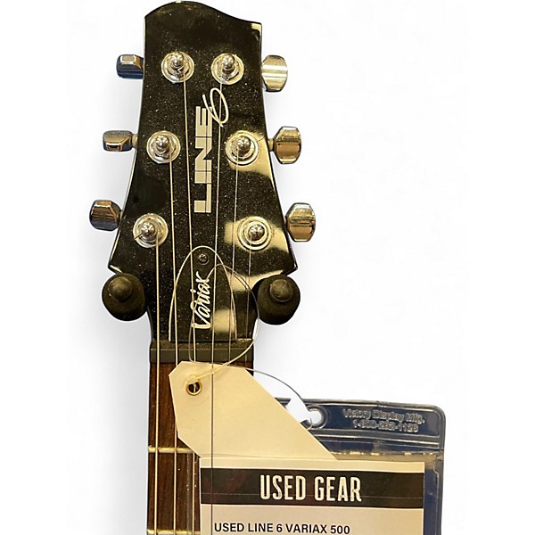 Used Line 6 Variax 500 Candy Apple Red Solid Body Electric Guitar