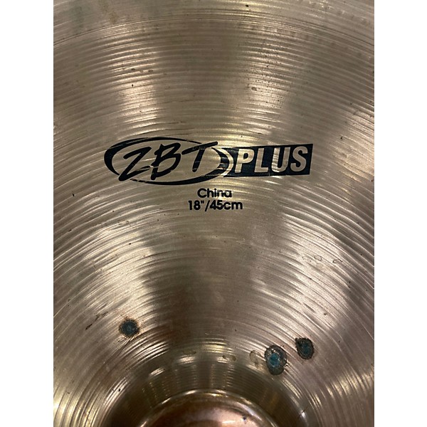 Used Zildjian 18in ZBT Plus China Cymbal