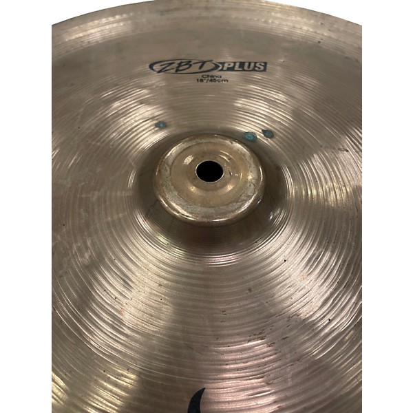 Used Zildjian 18in ZBT Plus China Cymbal