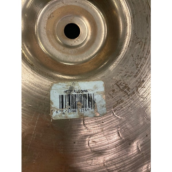 Used Zildjian 18in ZBT Plus China Cymbal