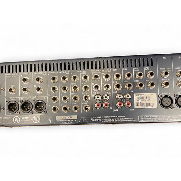 Used Yamaha MG24/14FX Unpowered Mixer