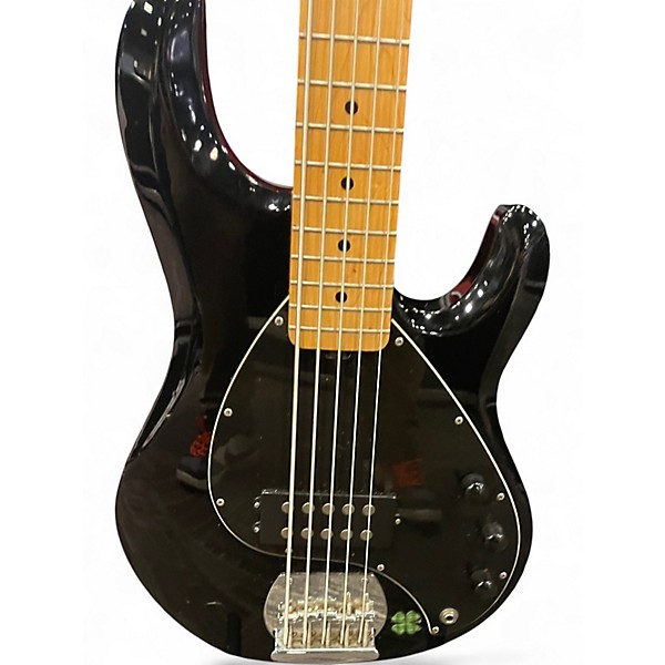 Used Sterling by Music Man sub 5 Black Electric Bass Guitar