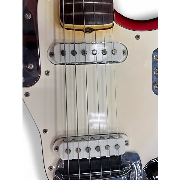 Vintage 1969 Fender Jaguar Candy Apple Red Solid Body Electric Guitar