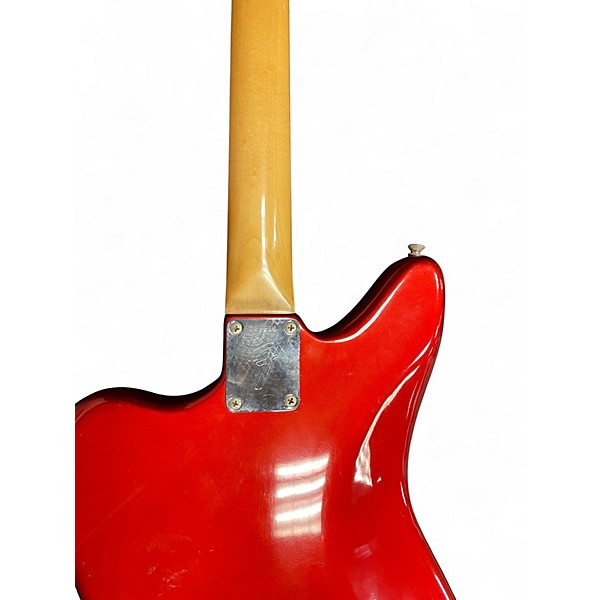 Vintage 1969 Fender Jaguar Candy Apple Red Solid Body Electric Guitar
