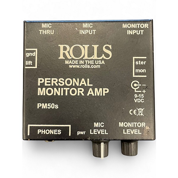 Used Rolls PM50s Headphone Amp