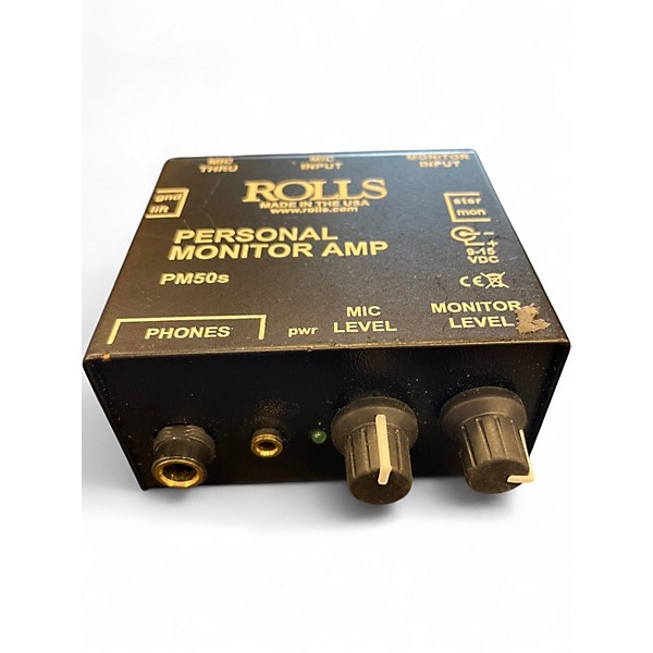 Used Rolls PM50s Headphone Amp