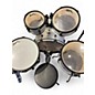 Used SPL 5 Piece JR Kicker Silver Sparkle Drum Kit