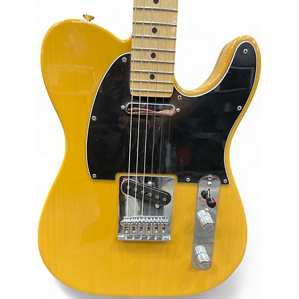 Used Fender Player Telecaster Butterscotch Blonde Solid Body Electric Guitar