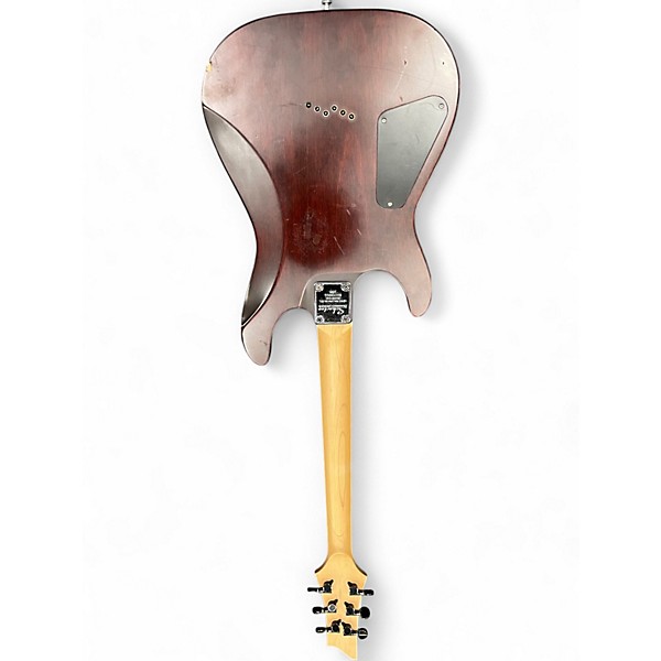 Used Schecter Guitar Research Omen 6 Satin Walnut Solid Body Electric Guitar