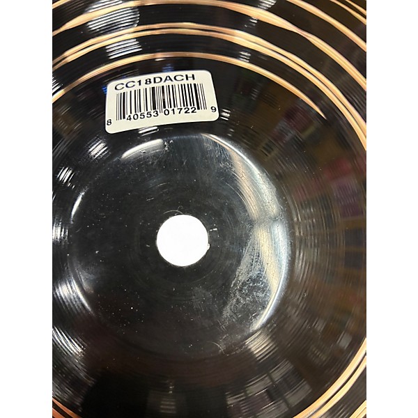 Used MEINL 18in CLASSIC CUSTOM DARK CHINA Cymbal