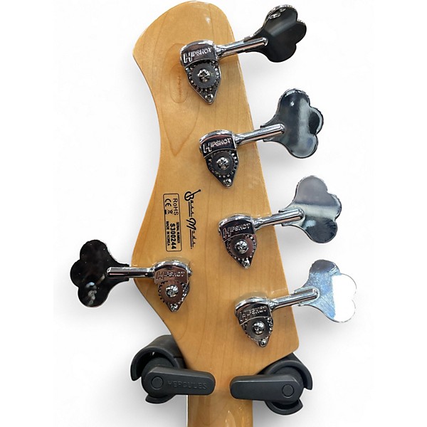 Used Bass Mods K534 3 Tone Sunburst Electric Bass Guitar