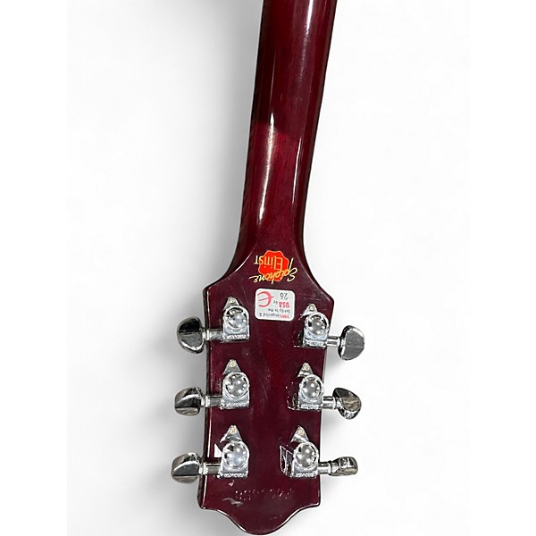 Used Epiphone Les Paul Standard Elite Red Solid Body Electric Guitar