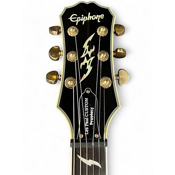 Used Epiphone Les Paul Custom GX Prophecy Red Solid Body Electric Guitar