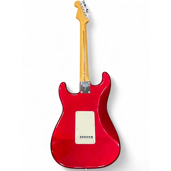 Used Fender Standard Stratocaster HSS Candy Apple Red Solid Body Electric Guitar