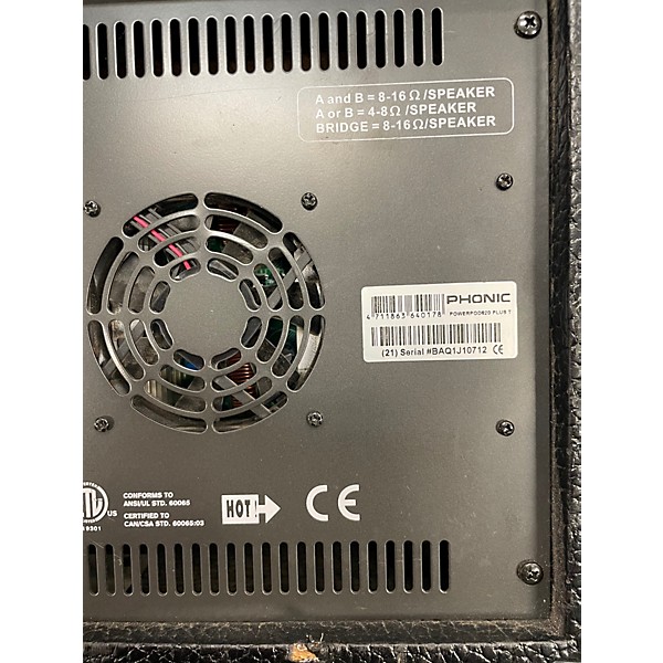 Used Phonic Powerpod Plus  Power Amp
