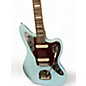 Used Squier CLASSIC VIBE JAGUAR CYAN Solid Body Electric Guitar