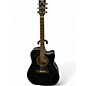 Used Yamaha FX335C Black Acoustic Electric Guitar thumbnail