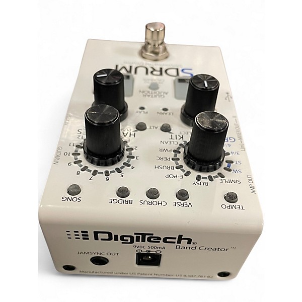 Used DigiTech SDRUM Auto-Drummer Pedal
