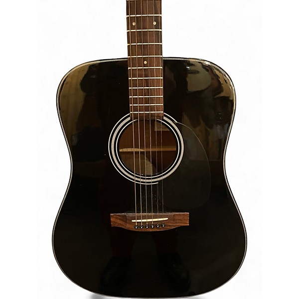 Used Takamine G320 Black Acoustic Electric Guitar