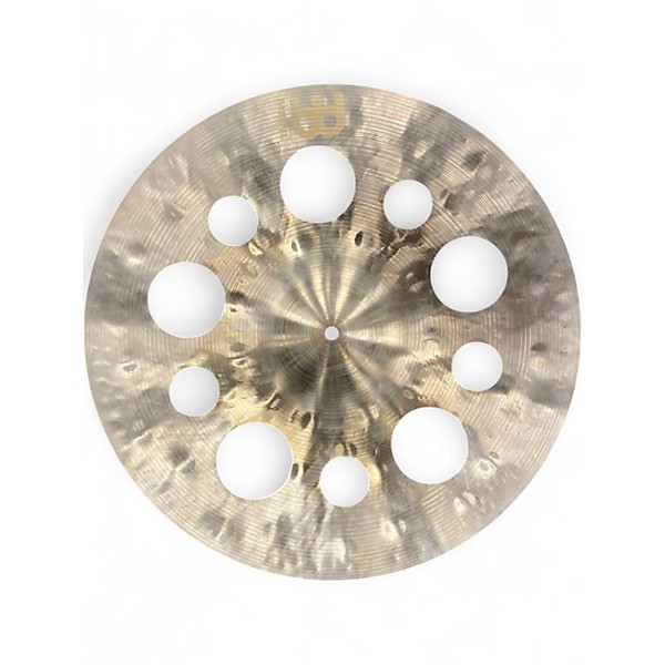 Used MEINL 18in BYZANCE DUAL TRASH CRASH Cymbal