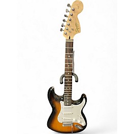 Used Squier STRATOCASTER 2 Color Sunburst Solid Body Electric Guitar
