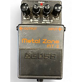 Used BOSS MT2 Metal Zone Distortion Effect Pedal