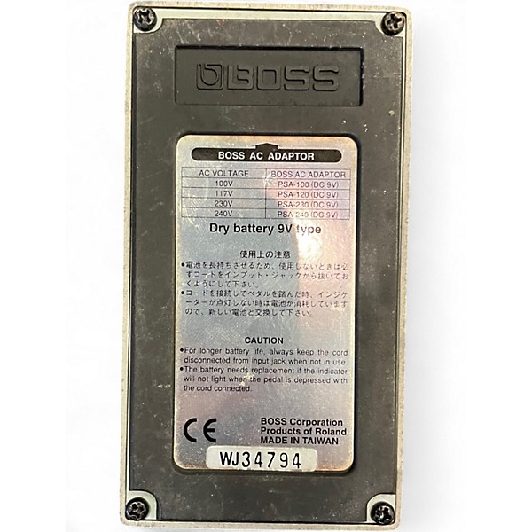 Used BOSS MT2 Metal Zone Distortion Effect Pedal