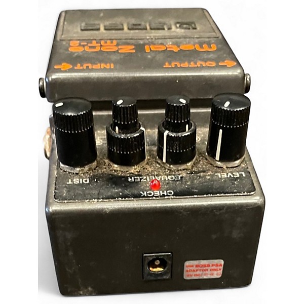 Used BOSS MT2 Metal Zone Distortion Effect Pedal